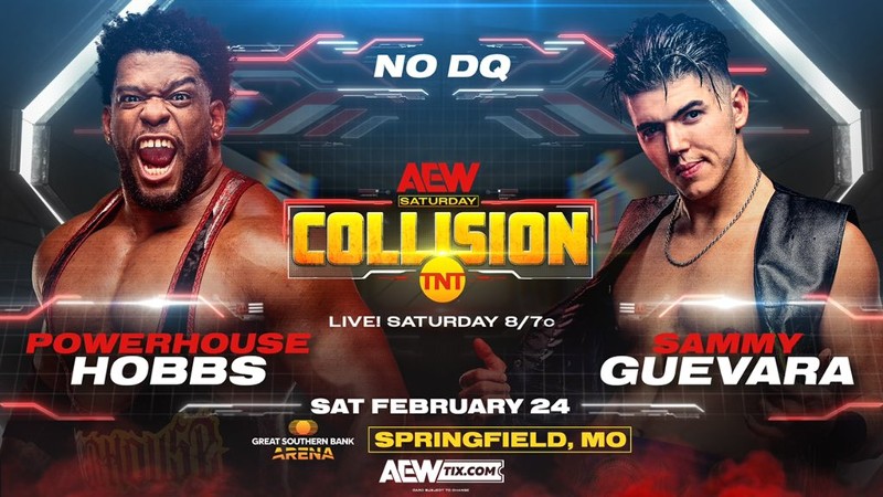 Sammy Guevara Powerhouse Hobbs AEW Collision