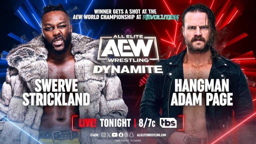 Swerve Strickland Hangman Page AEW Dynamite