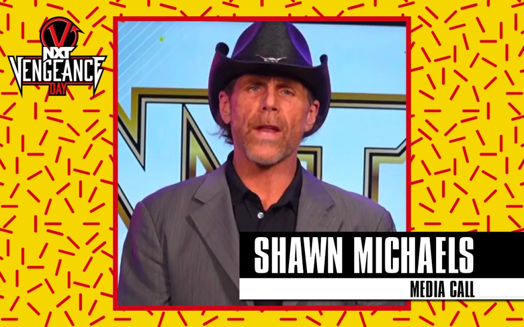 shawn michaels nxt vengeance day 2024