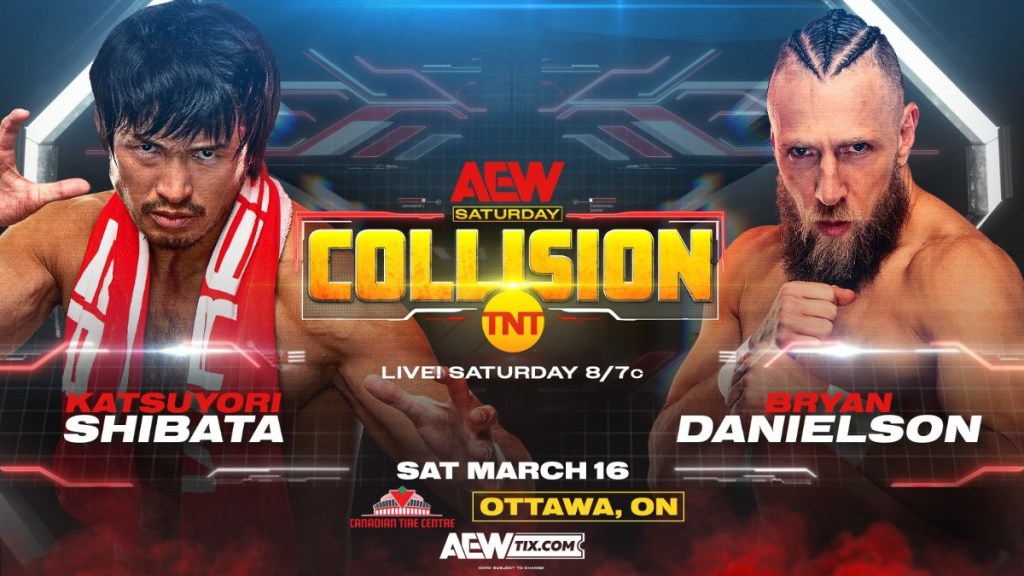 AEW Collision Bryan Danielson Katsuyori Shibata