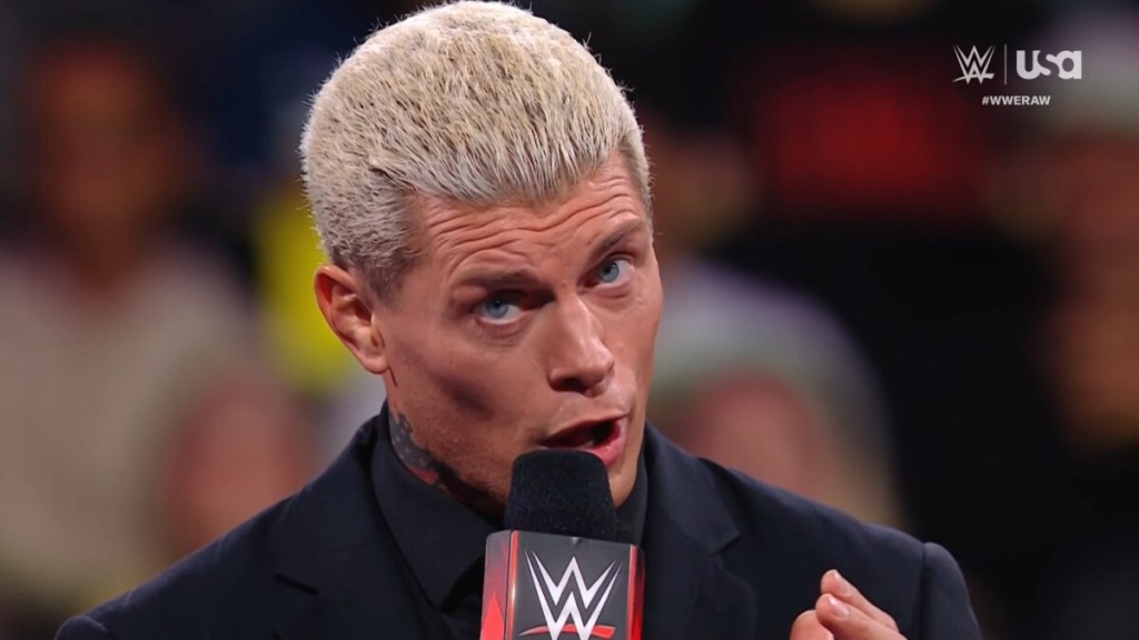 Cody Rhodes WWE RAW