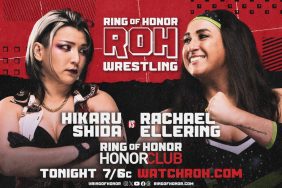 Ring of Honor Hikaru Shida Rachael Ellering