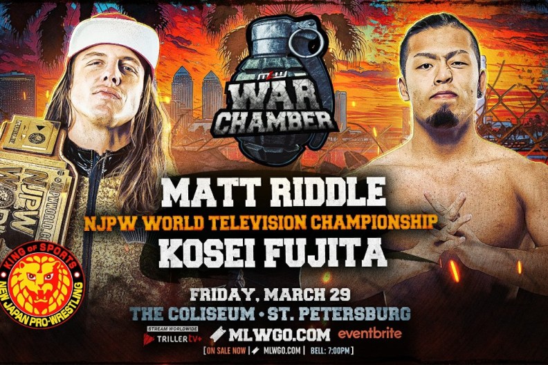 MLW War Chamber Matt Riddle