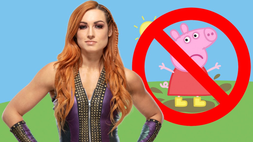 becky lynch peppa pig