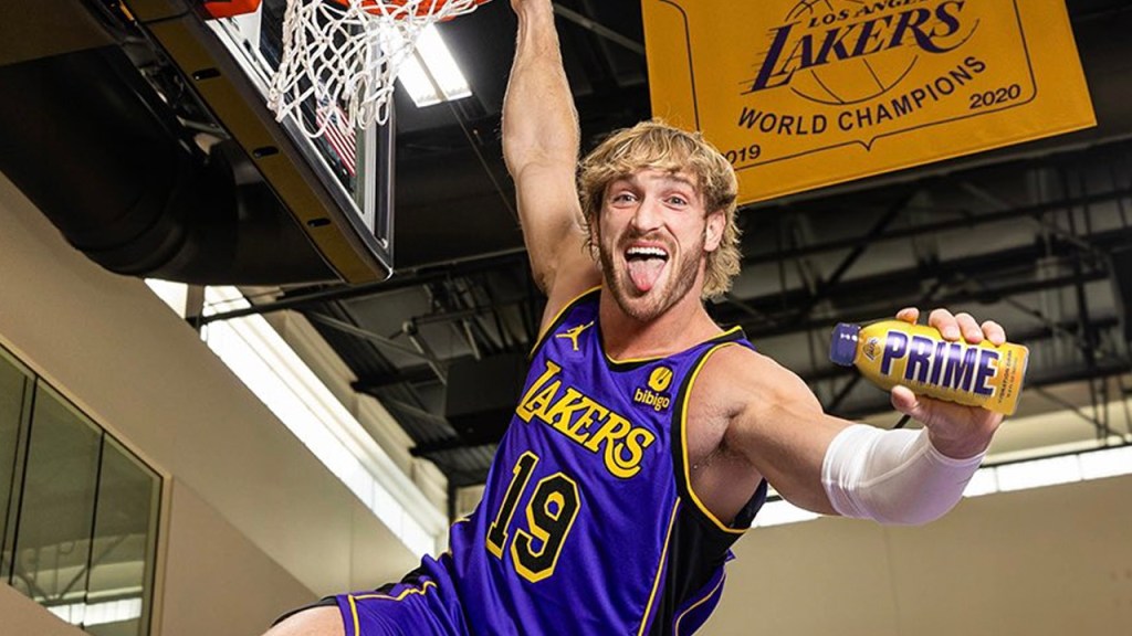 logan paul lakers prime