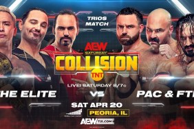 AEW Collision The Elite PAC FTR