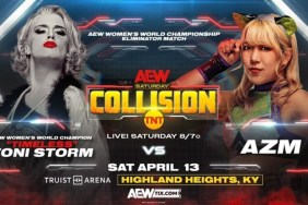 AEW Collision Toni Storm AZM