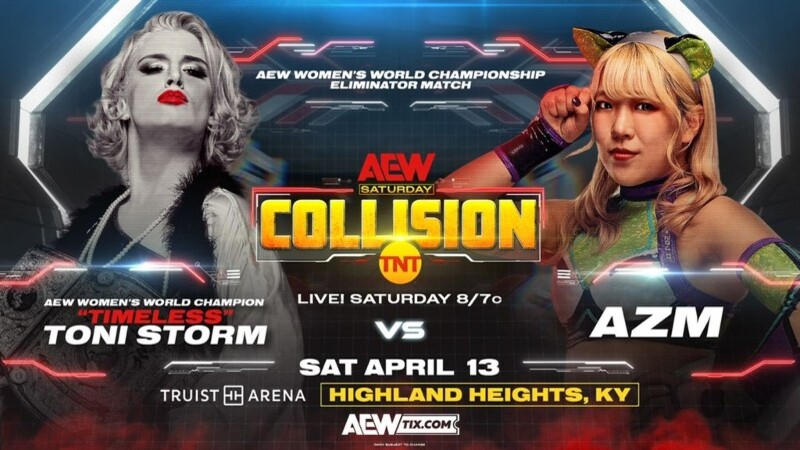 AEW Collision Toni Storm AZM