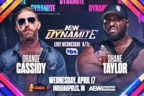 AEW Dynamite Orange Cassidy Shane Taylor