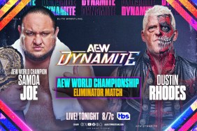 AEW Dynamite Samoa Joe Dustin Rhodes