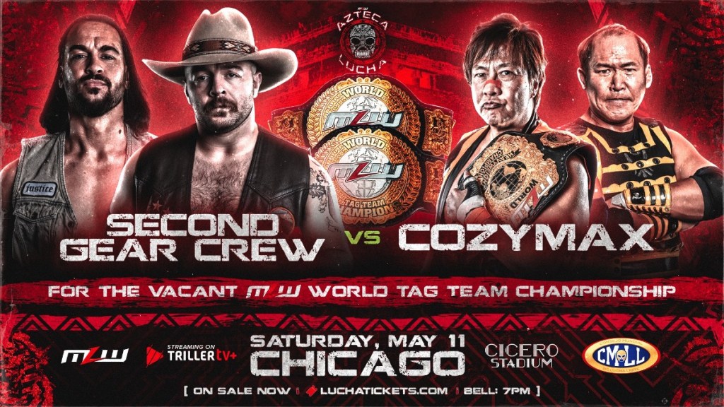 MLW Azteca Lucha Cozymax Second Gear Crew