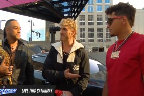 Patrick Mahomes Logan Paul WWE RAW