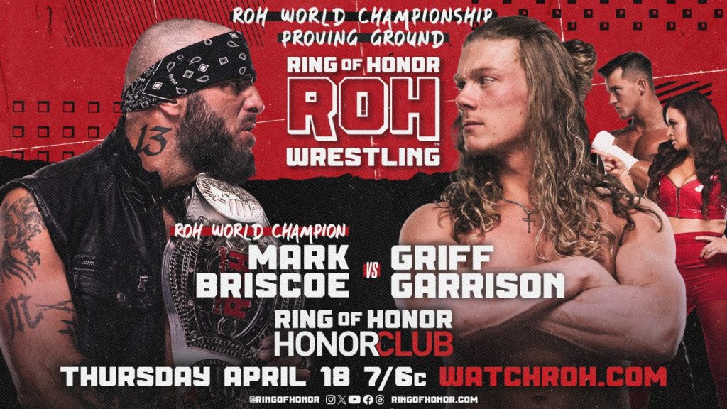 Ring of Honor Mark Briscoe Griff Garrison