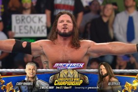 WWE Backlash AJ Styles