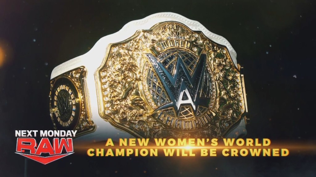 WWE RAW New Women's World Champion