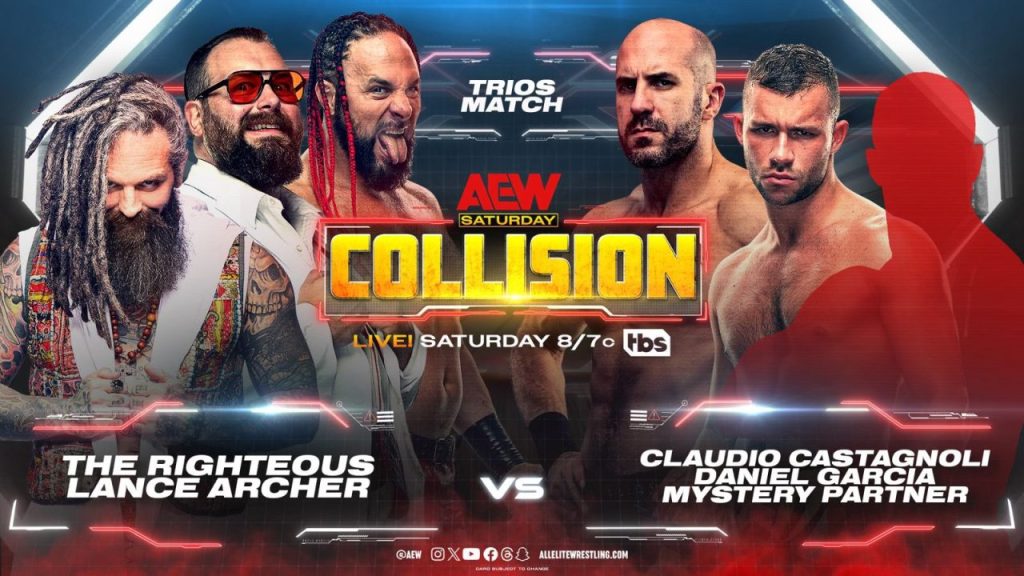 AEW Collision The Righteous Lance Archer Claudio Castagnoli Daniel Garcia