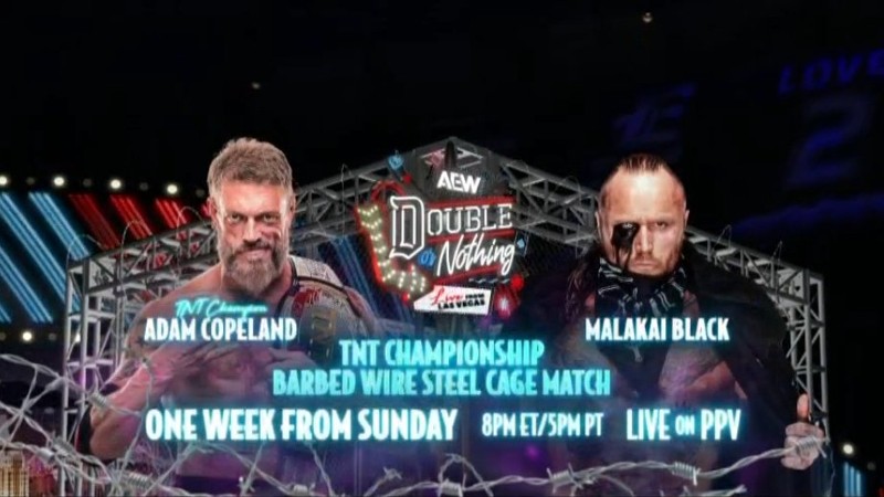 AEW Double or Nothing Malakai Black Adam Copeland