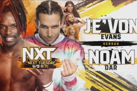 WWE NXT Noam Dar Je'Von Evans