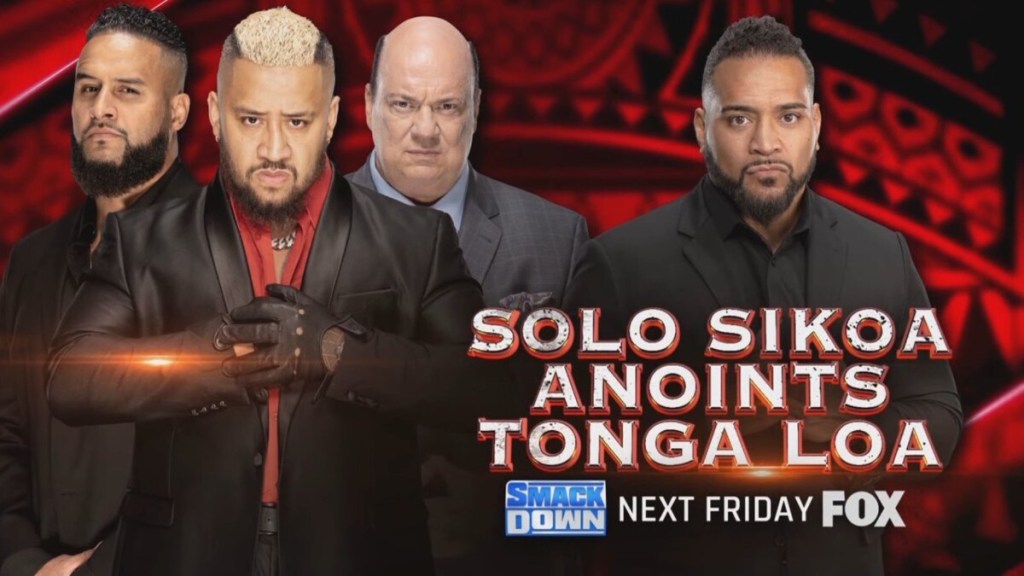 WWE SmackDown Solo Sikoa Tonga Loa