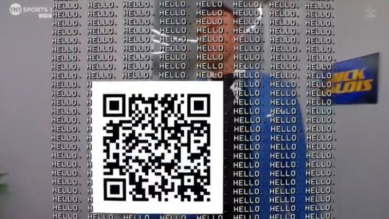 WWE SmackDown QR Code Nick Aldis