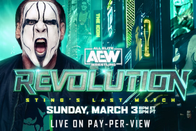 aew revolution sting