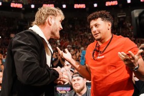 patrick mahomes logan paul wwe raw