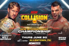 AEW Collision Will Ospreay