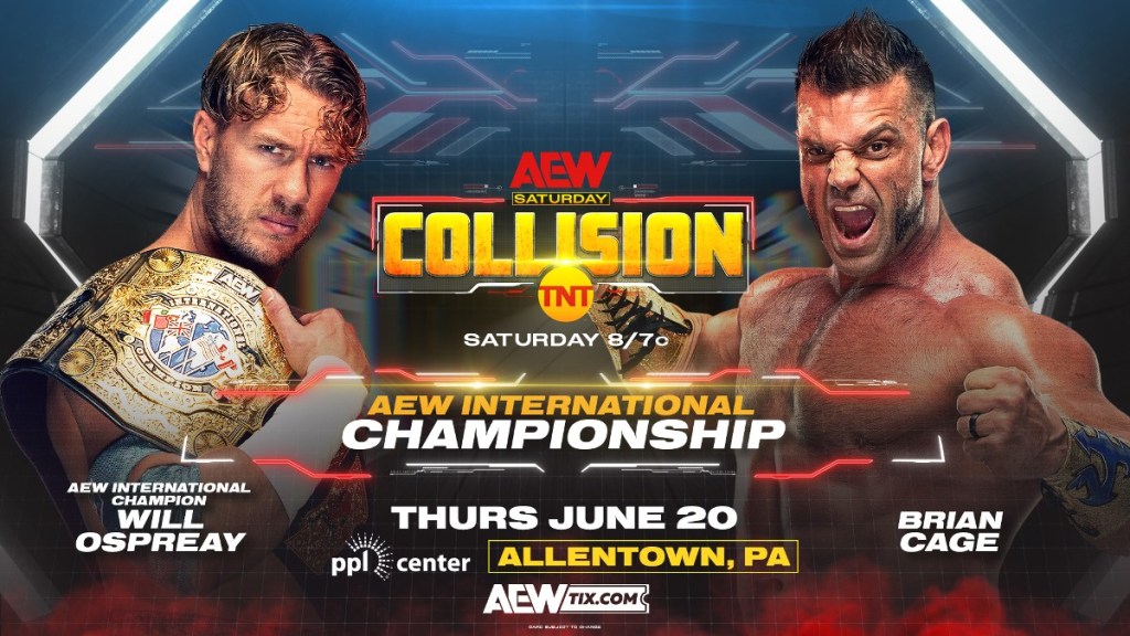 AEW Collision Will Ospreay