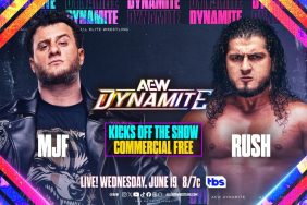 AEW Dynamite MJF RUSH