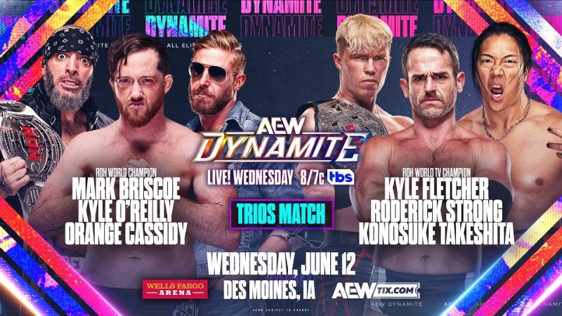 AEW Dynamite Orange Cassidy Roderick Strong