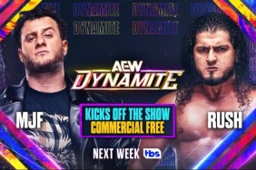 AEW Dynamite RUSH MJF