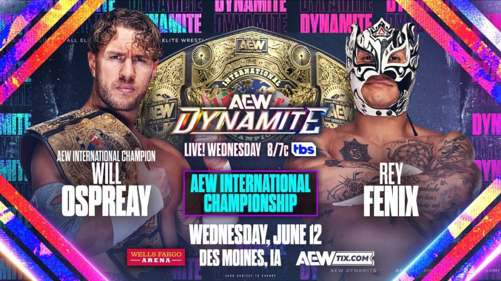 AEW Dynamite Will Ospreay Rey Fenix