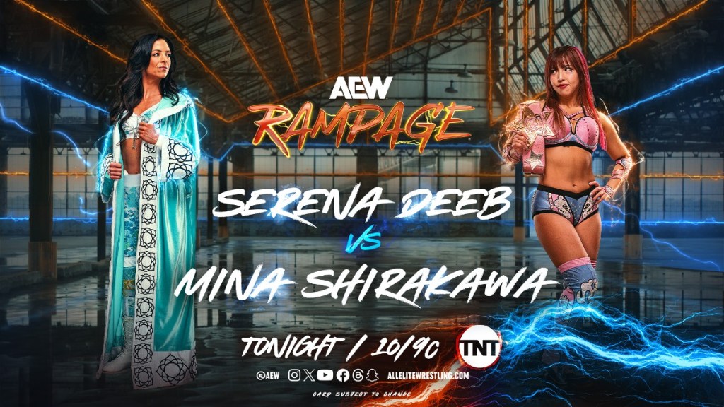 AEW Rampage Serena Deeb Mina Shirakawa