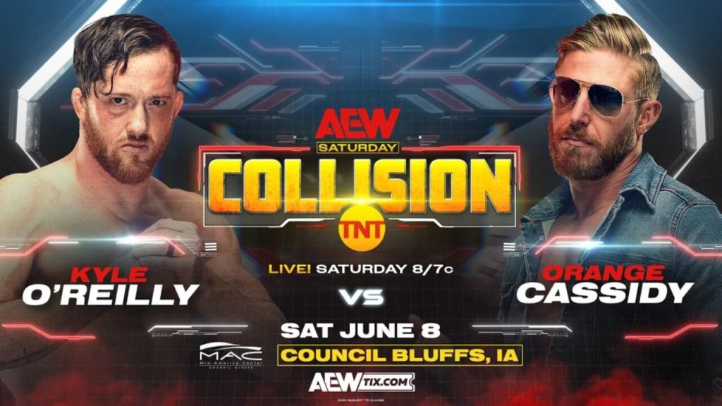 AEW Collision Kyle O'Reilly Orange Cassidy