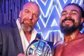 Andrade Triple H WWE