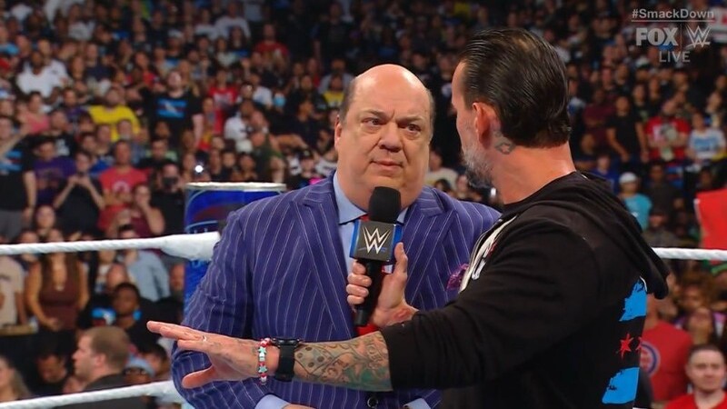 CM Punk Paul Heyman WWE SmackDown