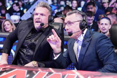 Pat McAfee Michael Cole WWE RAW