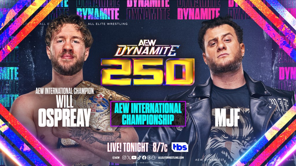 AEW Dynamite 250 Will Ospreay MJF