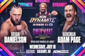 AEW Dynamite Bryan Danielson Hangman Page