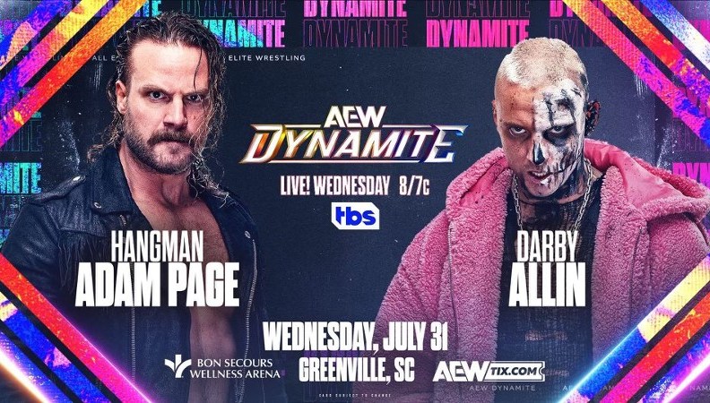 AEW Dynamite Darby Allin Hangman Page