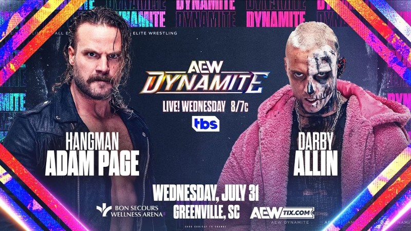 AEW Dynamite Darby Allin Hangman Page