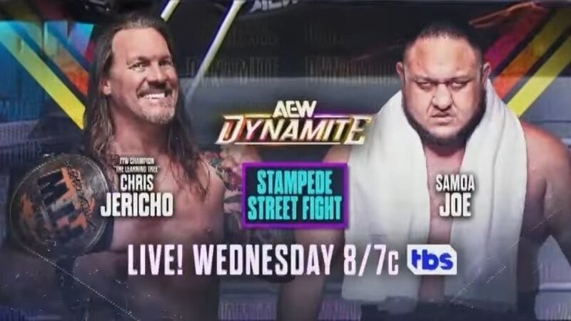 AEW Dynamite Samoa Joe Chris Jericho