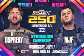 AEW Dynamite Will Ospreay MJF