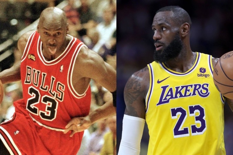 Michael Jordan LeBron James