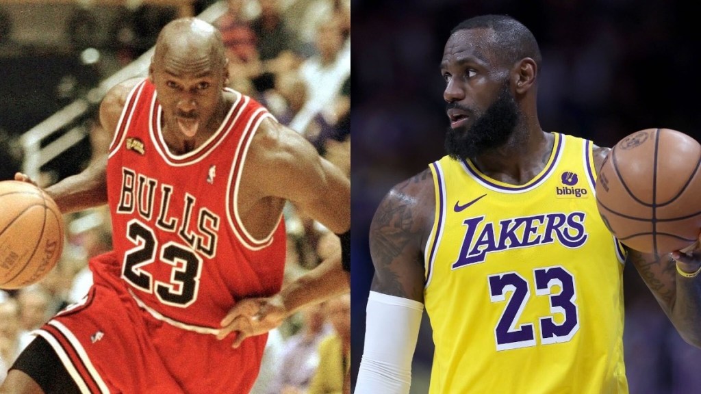 Michael Jordan LeBron James