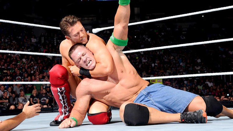 The Miz John Cena WWE