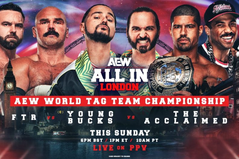 AEW All In FTR Young Bucks The Acclaimed