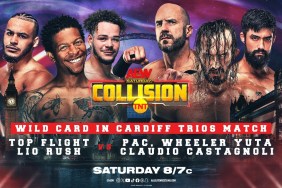 AEW Collision Top Flight Lio Rush PAC Claudio Castagnoli Wheeler Yuta