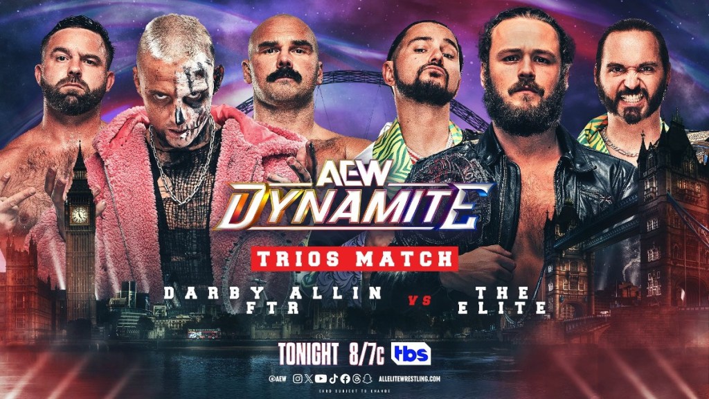 AEW Dynamite Darby Allin FTR The Elite