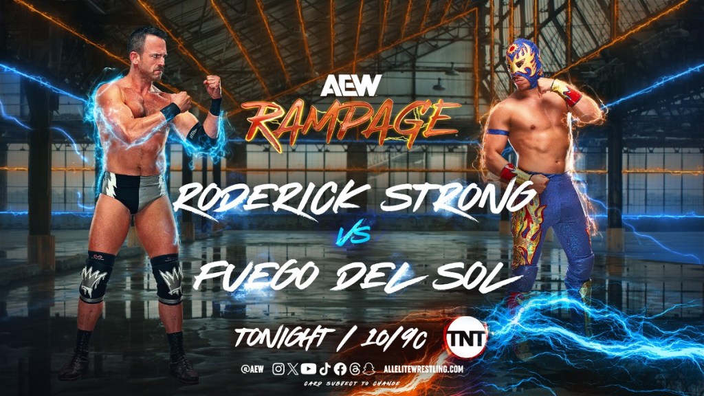 AEW Rampage Roderick Strong Fuego Del Sol